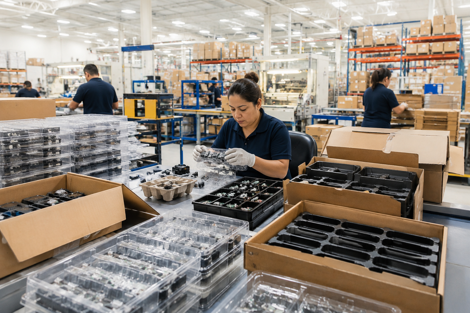 Kitting and packaging operation